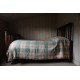 Dusky Pink & Sage Welsh Tapestry bedcover DERW  Mill TBV21 Two available